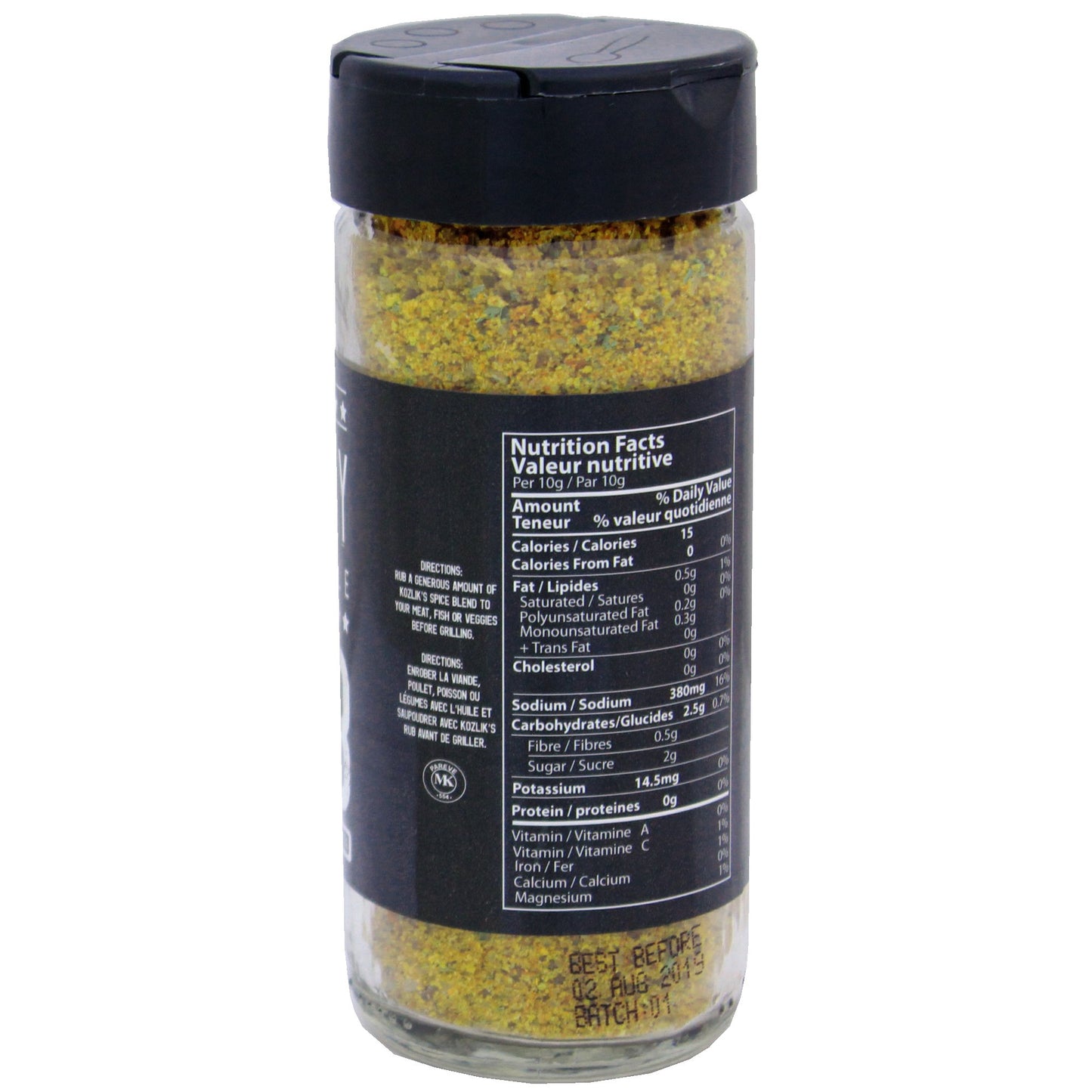 Kozlik's Poultry Rub, 5.5 oz (150 gm), Pack of 3