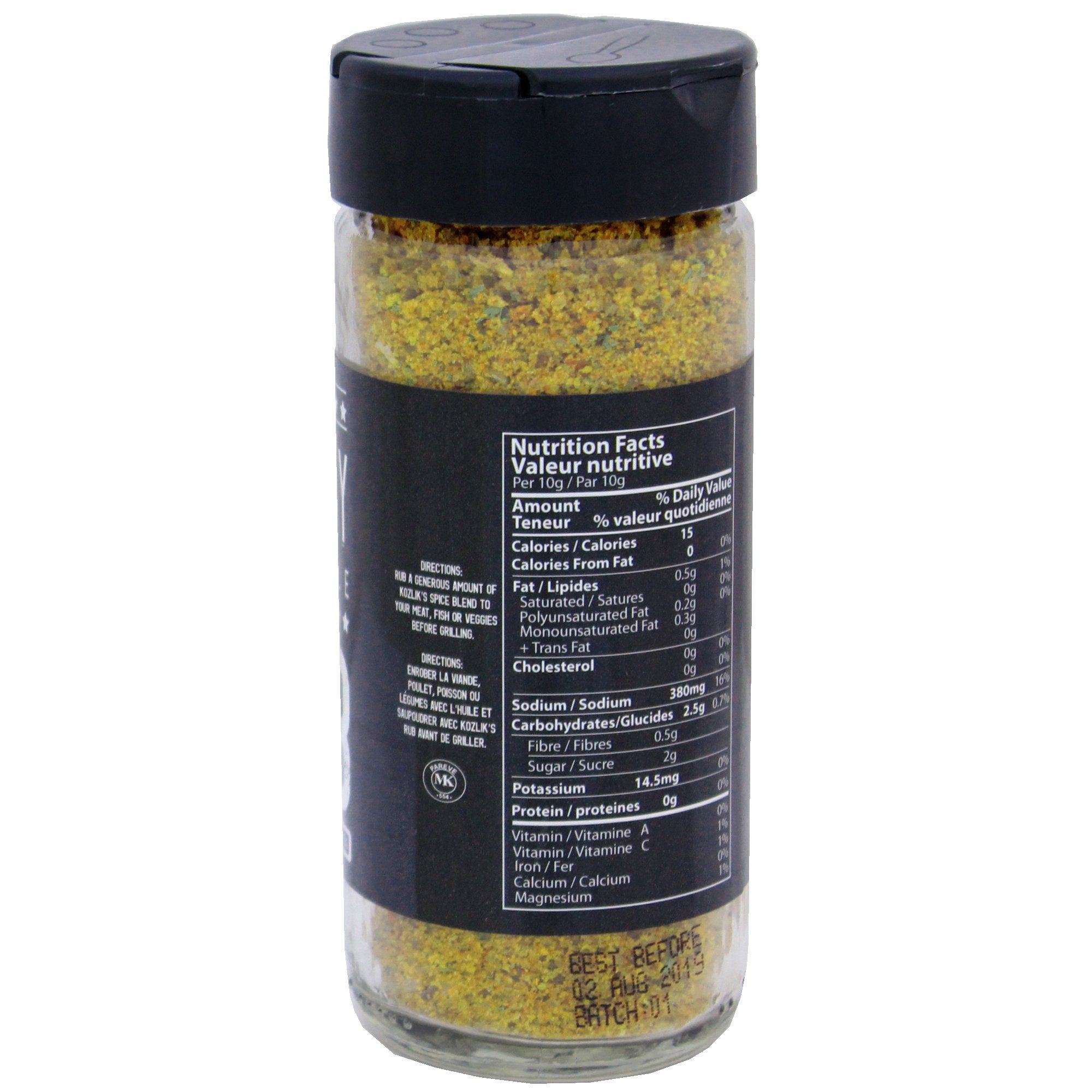 Kozlik's Poultry Rub, 5.5 oz (150 gm), Pack of 3