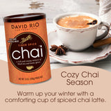 Tiger Spice Chai Tea Latte Mix, 14 Oz, Black Tea, Organic Spices, Dairy Free, Serve Hot or Cold, Just Add Water or Milk, 14 Servings