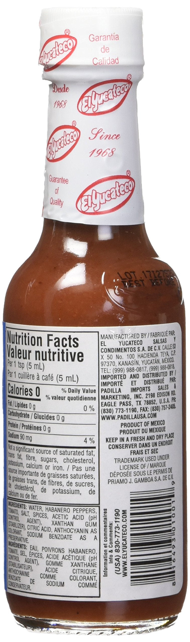 El Yucateco Sauce Habanero