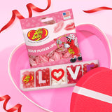 Jelly Belly Valentine Sour Pucker Lips 2.8 oz Grab & Go® Bag