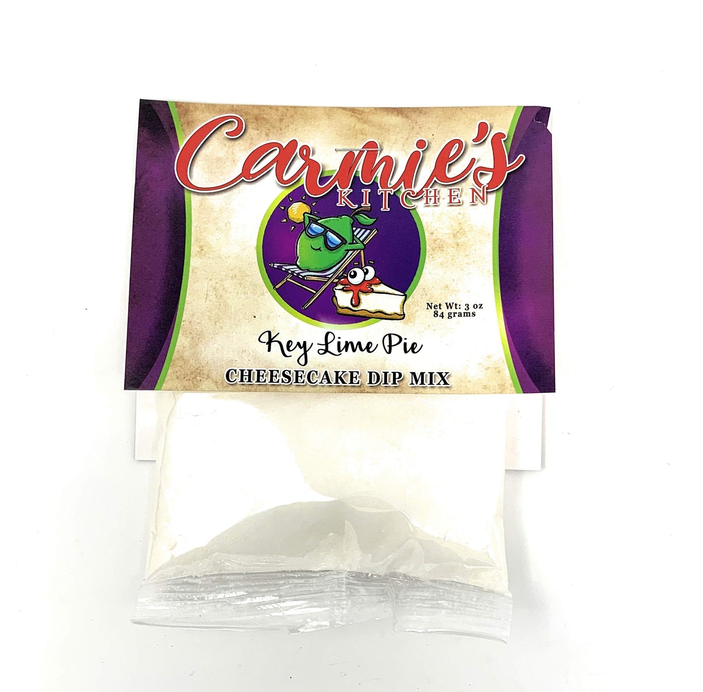 Carmie's Kitchen Key Lime Pie Cheesecake Dip Mix
