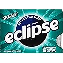 Eclipse Spearmint Sugarfree Gum, 18 Count