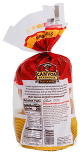 Canyon Bakehouse, Plain Bagels, 14 oz (frozen)