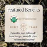 Rishi Tea Ritual Green Tea - Organic Loose Leaf Tea, Energizing & Caffeinated - 4 Ounces, 16+ Servings