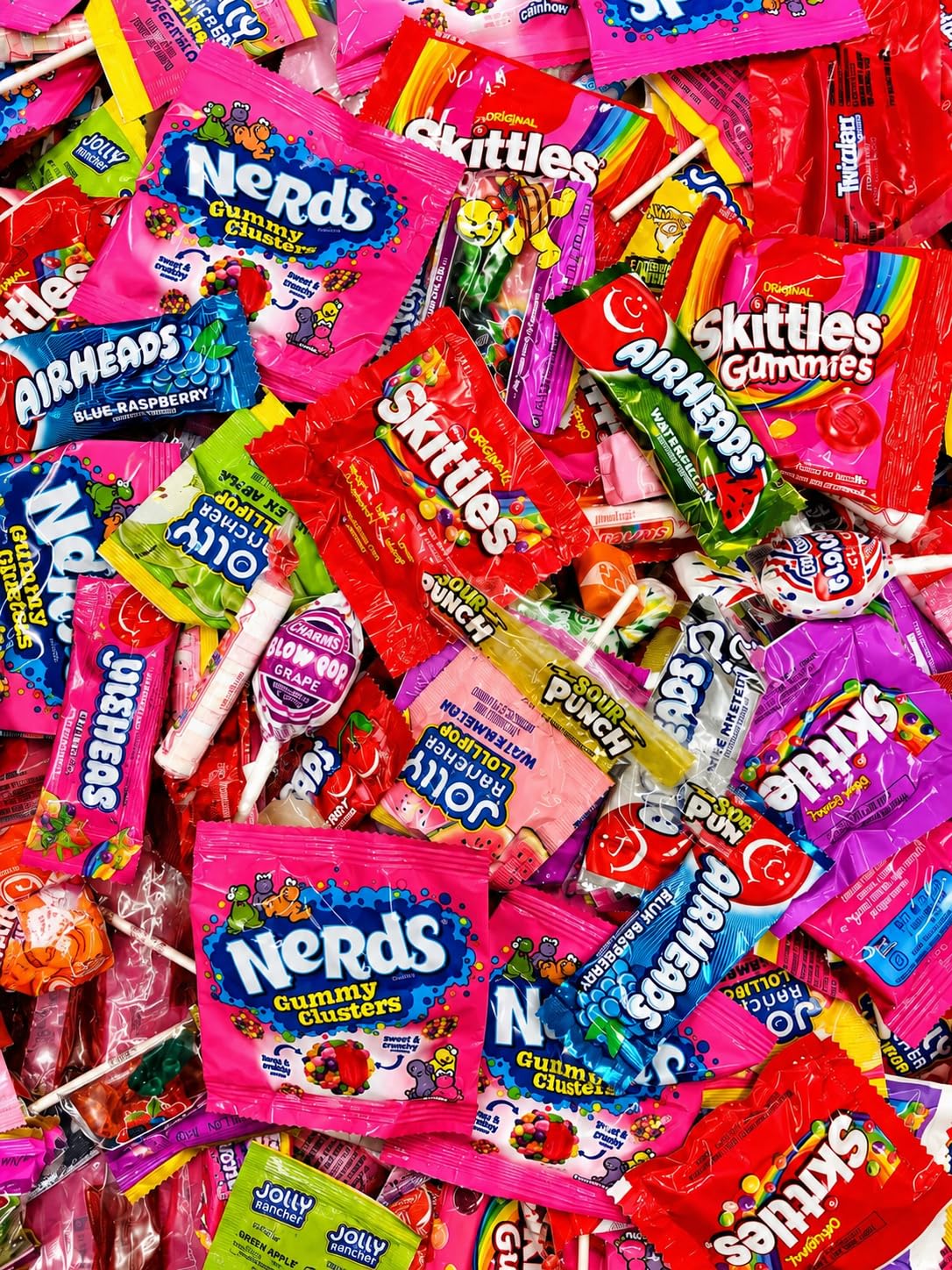 Ultimate Assorted Candy Party Mix - 15 LB Bag - Mega Variety Bulk Assortment - Individually Wrapped Candy - Queen Jax - Variety Pack