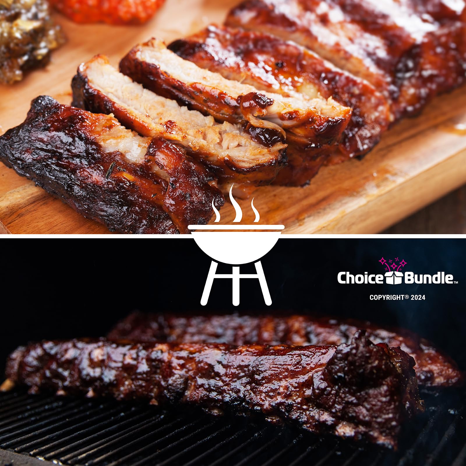 Killer Hogs Rib Rub Premium BBQ Barbecue Spice Seasoning 2 pk (22.68 oz) + Guide & Bottle Opener (4 Items)!
