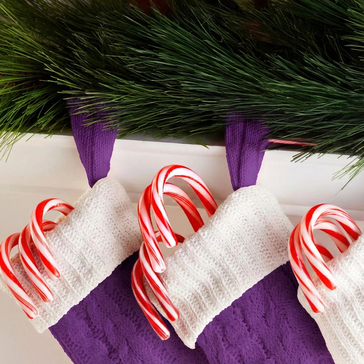 Bulk Peppermint Candy Canes 96 Count Box - Individually Wrapped Classic Red & White Holiday Candy Canes - Refreshing Mint Flavor Christmas Candy