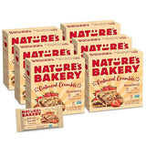 Nature’s Bakery Oatmeal Crumble Bars, Strawberry, Real Fruit, Vegan, Non-GMO, Breakfast bar, 6 Boxes With 6 Packs, 36 Count