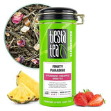 Tiesta Tea - Fruity Paradise, Loose Leaf, Strawberry Pineapple Green Tea, Premium Blend, Medium Caffeinated Green, Make Hot or Iced & Brews Up to 50