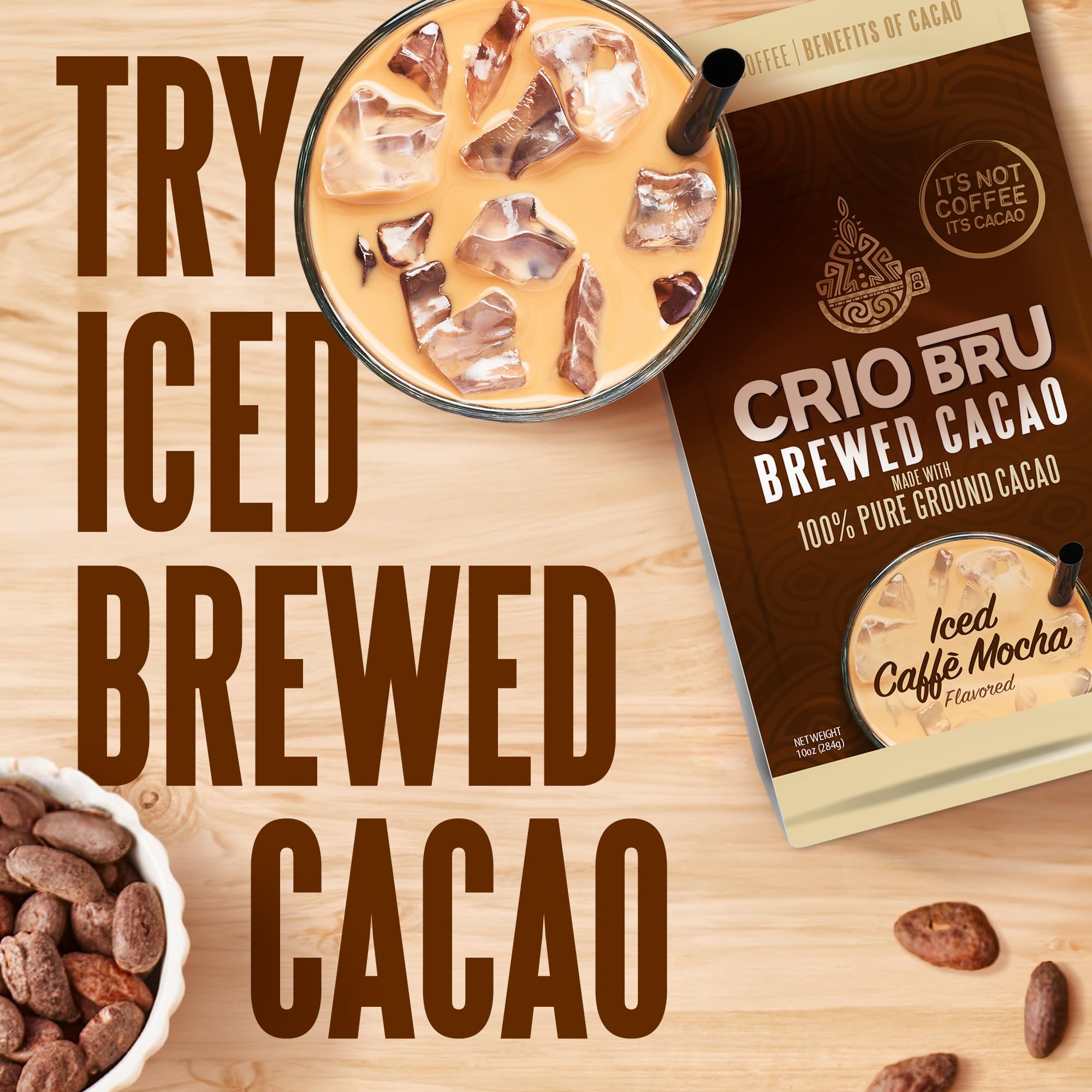 Crio Bru Highlander Grogg Roast Brewed Cacao Drink, 1.5lb