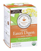 Traditional Medicinals Organic Belly Comfort Peppermint Herbal Tea, Promotes Healthy Digestion, (Pack of 3) - 48 Tea Bags Total