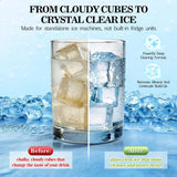 Bellaluce Ice Machine Cleaner Tablets, Portable & Commercial Ice Makers, Food-Grade Scale Remover for Fresh, Odor-Free Ice