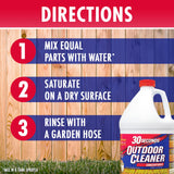 30 SECONDS Outdoor Mold & Mildew Stain Remover | Concentrate | 128 fl. oz. & Outdoor Cleaner 1 Gallon Pump Sprayer Bundle