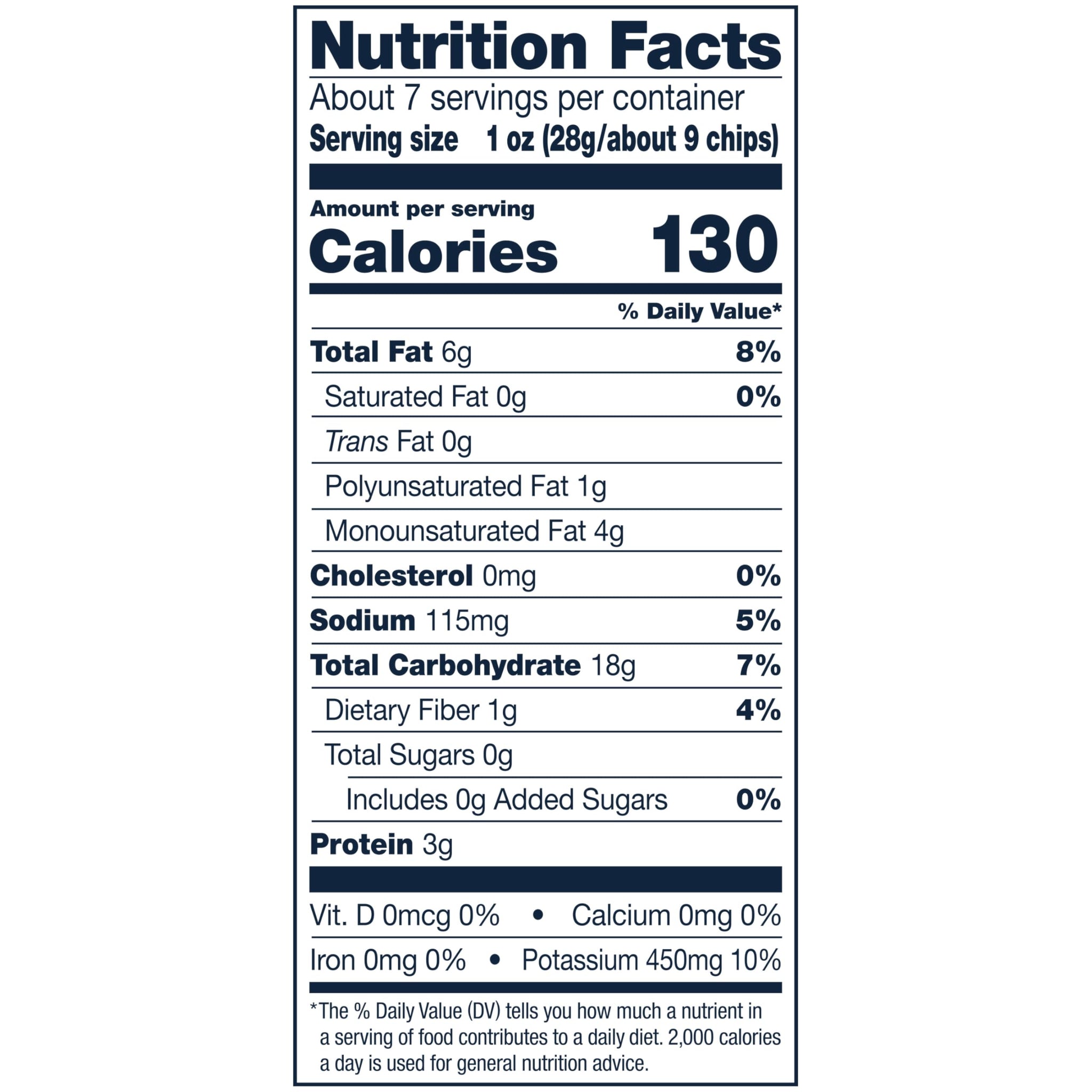 Cape Cod Less Fat Sea Salt Chips, 7.5 Oz Bag