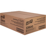 Genuine Joe Centerpull Towels, 3" Core, 1-Ply, 8.13" x 7.56", 600 Sheets/Roll, 6 Count