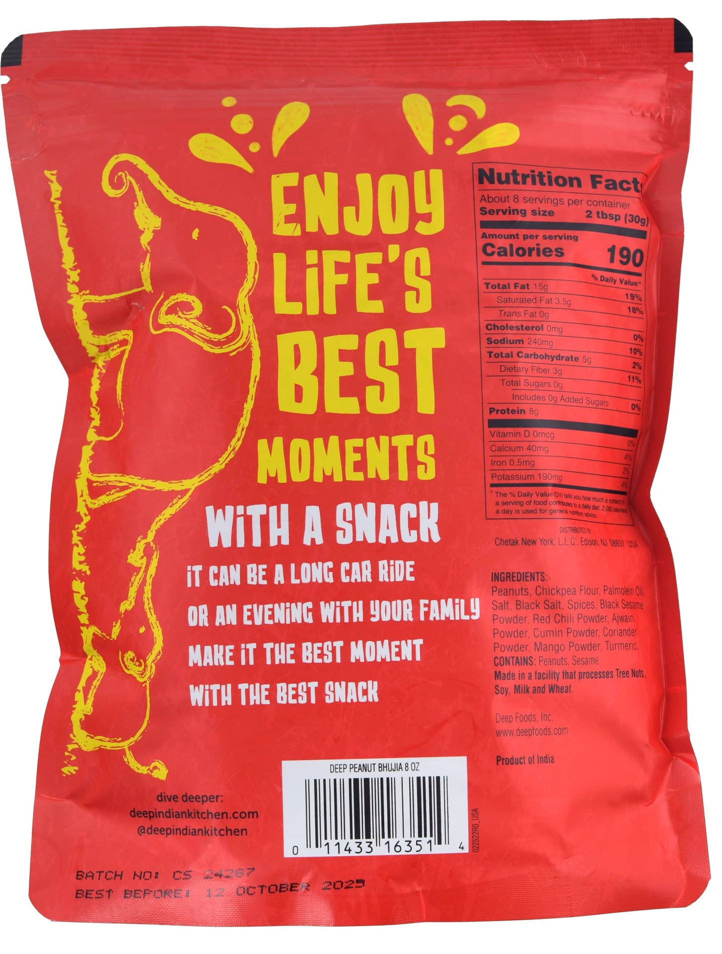 Peanut Bhujia (8oz)