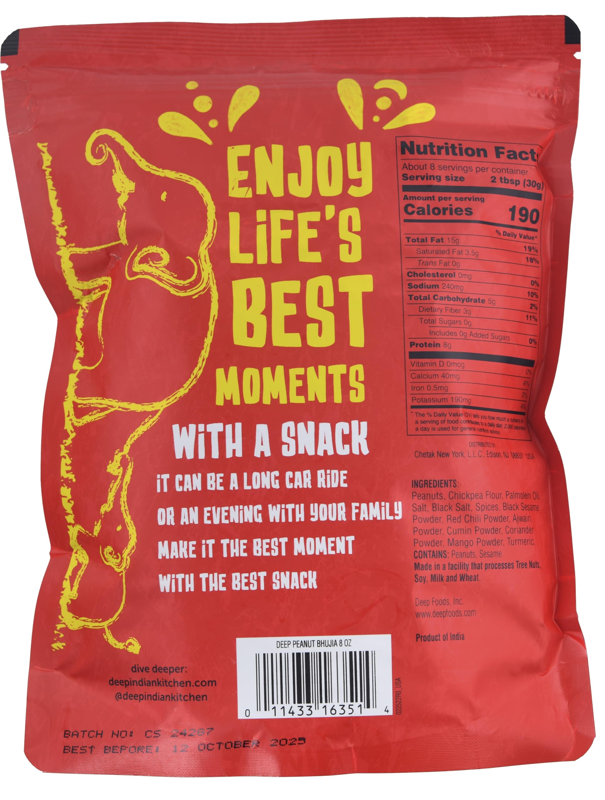 Peanut Bhujia (8oz)