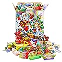 RUSA New Year's Candy Gift Russian Candy Mix Box - Assortment Chocolate Candy Mix - Variety of Russian Candy Cardboard Pack Box Little Squirrel