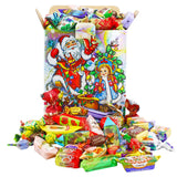 RUSA New Year's Candy Gift Russian Candy Mix Box - Assortment Chocolate Candy Mix - Variety of Russian Candy Cardboard Pack Box Little Squirrel