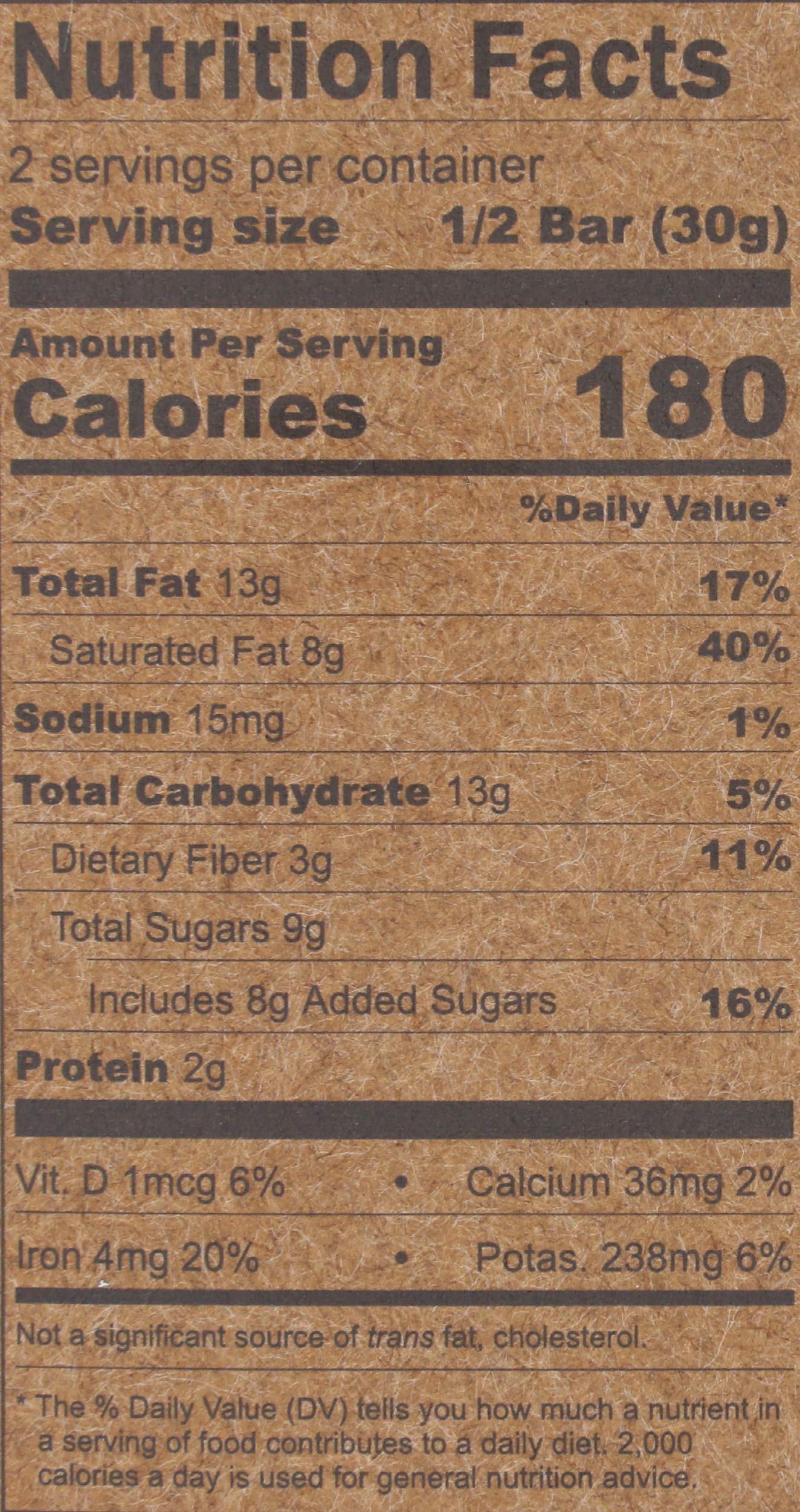 Hu Kitchen Organic Simple Dark Chocolate Bar, 2.1 OZ