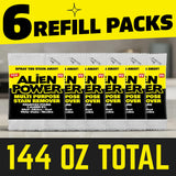 Alien Power 6 Pack Refill Packets, Makes 144 Fl Oz Worth of Alien Power Solution
