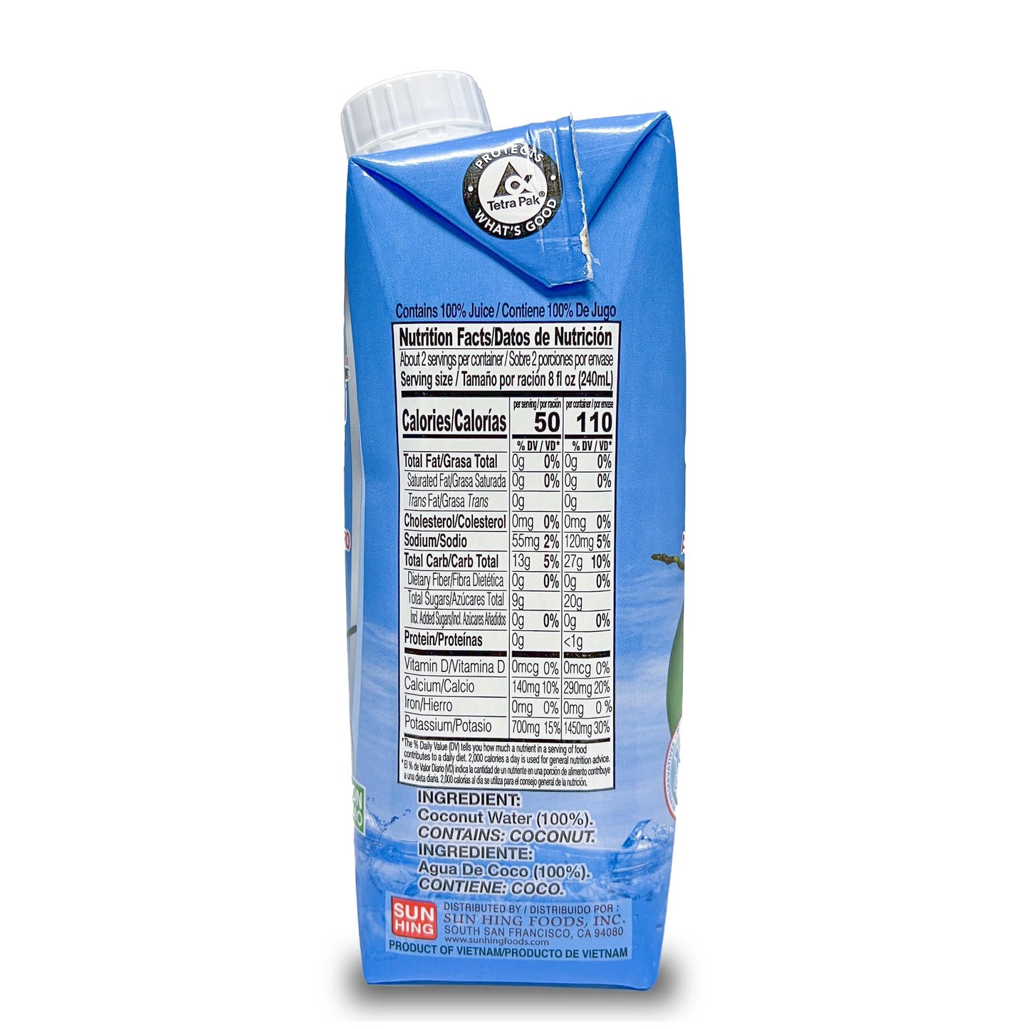 Parrot Brand 100% Pure Coconut Water 16.9 fl.oz.?Pack of 12?