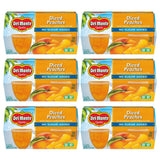 Del Monte No Sugar Added Diced Peaches Fruit Cup Snacks, 3.75 oz Cup (Pack of 24 Cups)