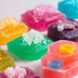 Silky Gem ® Signature Trio Collection Handcrafted Edible Jewelry, Vegan and Gluten-Free, Real Fruit, Assorted Flavors (Dragon Fruit, Key Lime