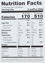 Kitchfix, Waffles Grain Free Blueberry 6 Count, 9 Ounce