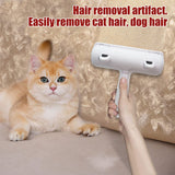 Cincofelia Pet Hair Remover Reusable Lint Roller for Cat and Dog Lint Remover for Pet Hair for Furniture, Couch, Bedding, White&cream