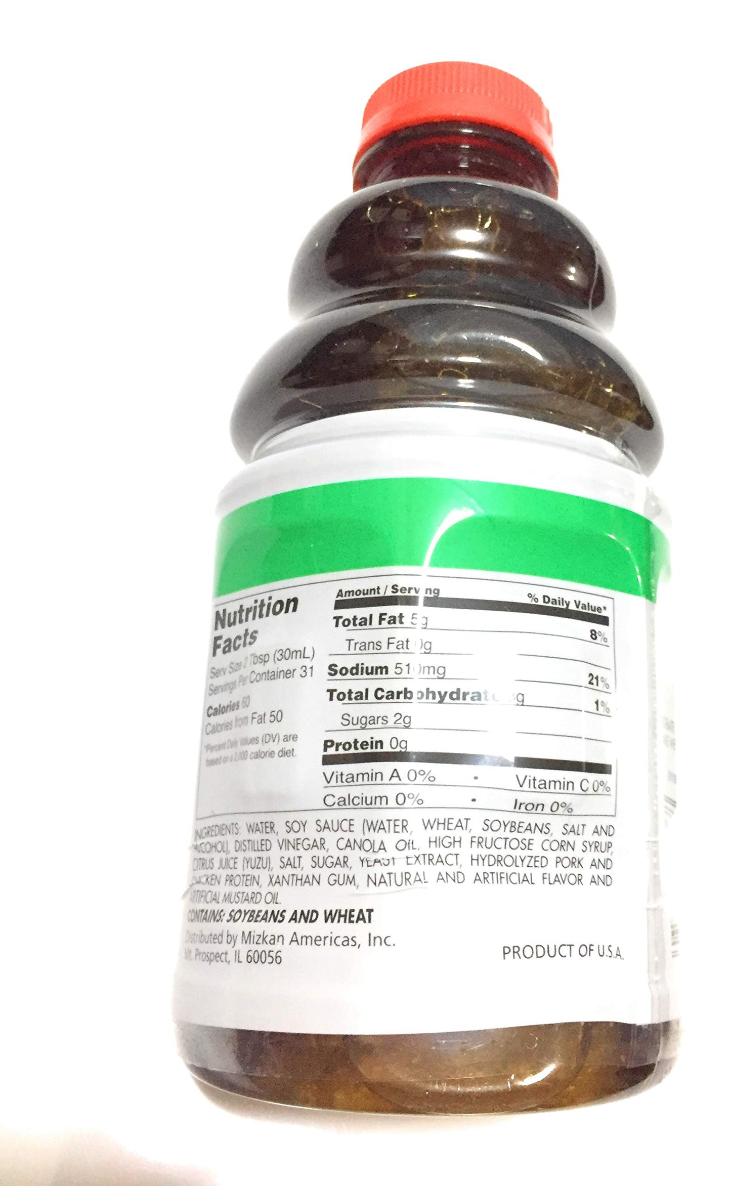 Mizkan Yuzu Citrus Flavored Dressing 32 Fl Oz (2 Pack)