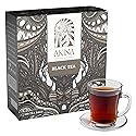 AKINA - Regular Black Tea Bags, Individually Wrapped, Classics String and Tag Kenyan Tea, Bold and Timeless with Comforting Flavor (Box of 100) (200g)