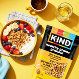 Kind Healthy Grains Granola, Oats & Honey Clusters with Toasted Coconut, Gluten Free, Healthy Snack Mix, 5g Protein, 11oz, 3 Count
