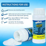 2pc Wild Tornado Sink and Drain Cleaner Powder - Powerful Pipe Dredge for Kitchen & Toilet, Drain Clog Remover, Pipeline Dredging Agent (2)