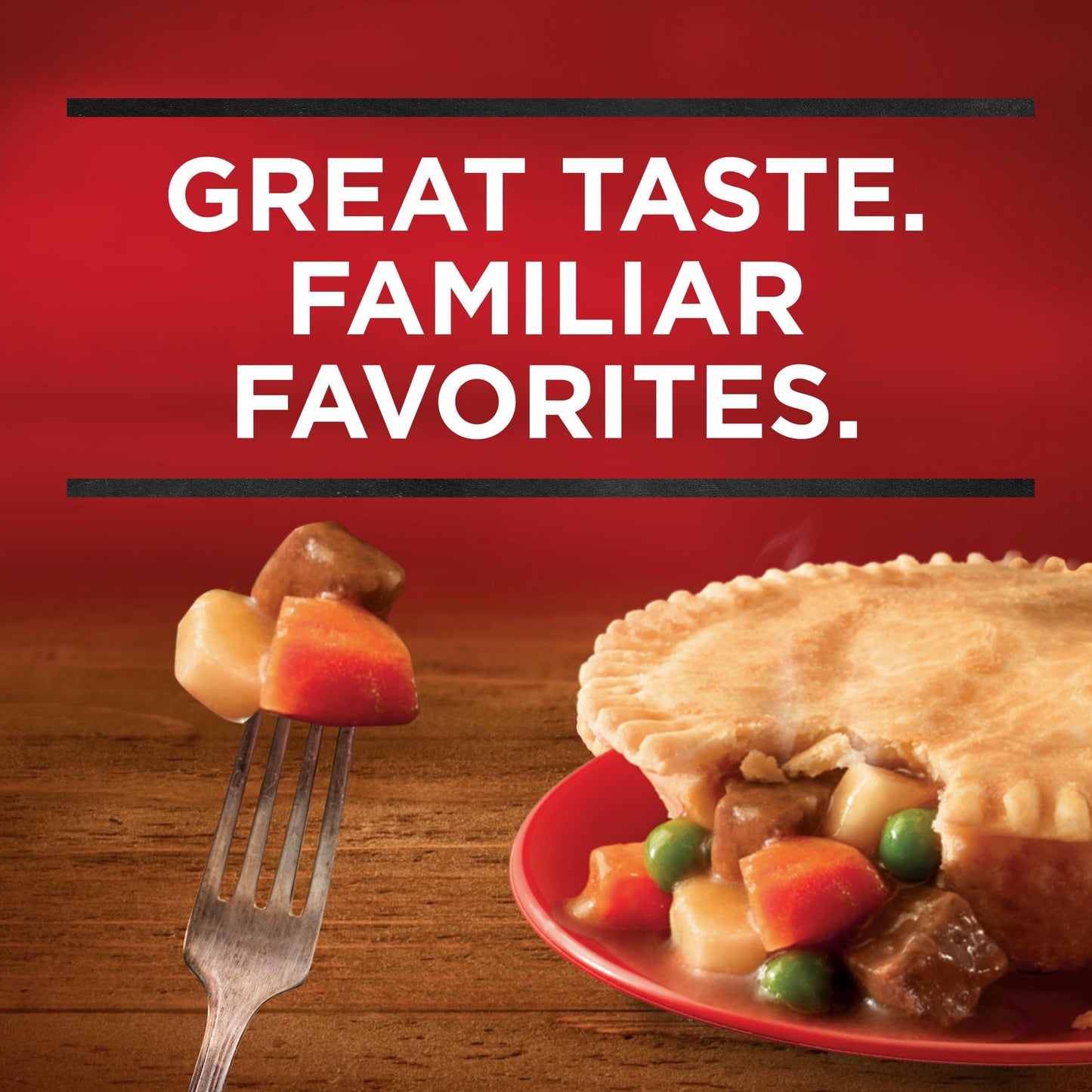 Banquet Frozen Pot Pie Dinner, Beef, 7 Ounce