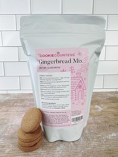 The Cookie Countess Gourmet Gingerbread Cookie Mix