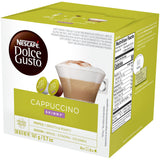 Nescafe Dolce Gusto Pods, Skinny Cappuccino, 16 capsules, Pack of 3