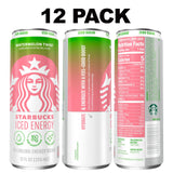 Starbucks Iced Energy Drink, Watermelon Twist, 12 Fl Oz Cans (Pack of 12)