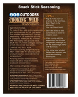 Cooking Wild Seasonings DEER CAMP Variety 6 Pack, Seasongs up to 30 pounds of Wild Game or Domestic Meat, 1.56 pounds