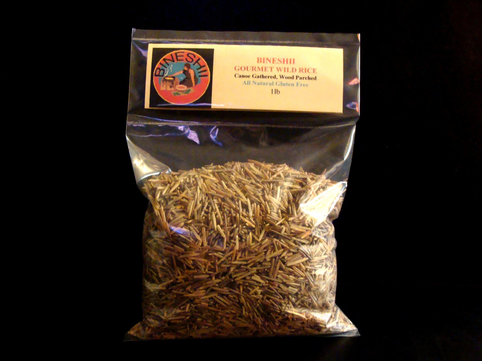 1 LB MN WILD RICE AMERICAN INDIAN HAND HARVESTED & WOOD PARCHED ALL NATURAL!