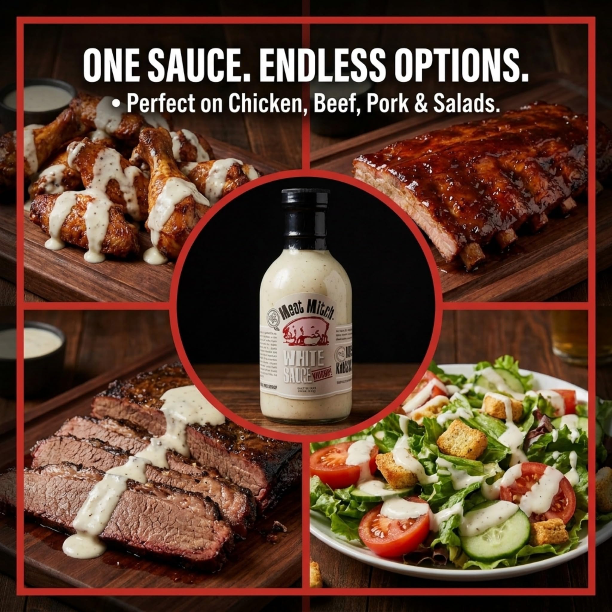 Meat Mitch White Sauce