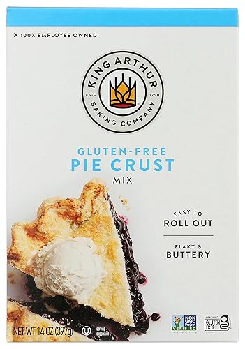 King Arthur Flour Gluten Free Pie Crust Mix, Packaging May Vary, 14 Ounces (Pack of 1)