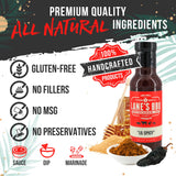 Lane's Lil Spicy BBQ Sauce, All-Natural Kansas City Style Sweet and Spicy Sauce, Goes Great with Chicken, Beef, Pork & Veggies, No MSG, No