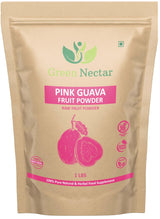 Pink Guava Fruit Powder (1 lb Bag), Unsweetened, Non-GMO, Vegan and Gluten Free (16 Oz - 1 Pack)