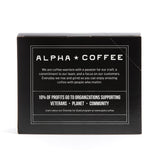 Alpha Coffee - 24 Count Coffee Pods - Premium Gourmet Craft Coffee | Veteran Owned - Specialty Small Batch Roasted Coffee | 100% Arabica Beans ((Pack