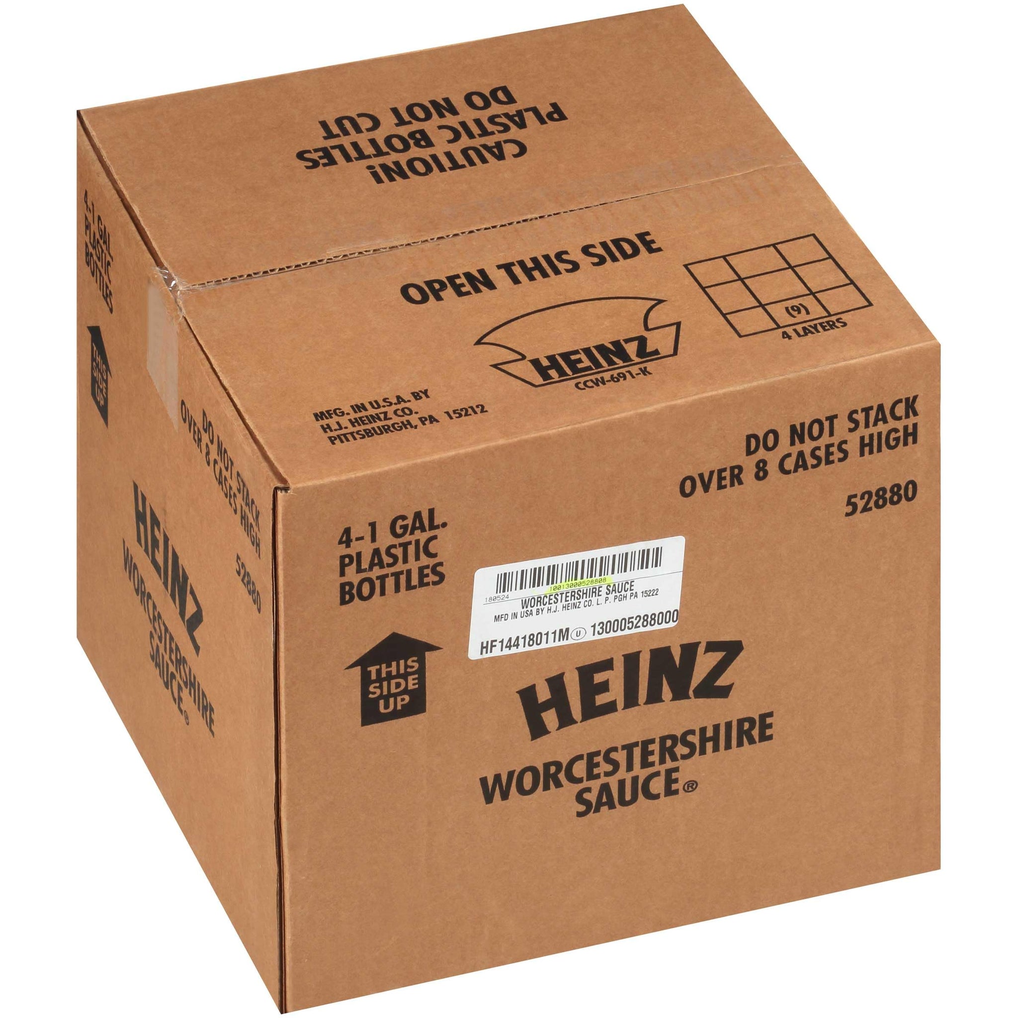 Heinz Worcestershire Sauce (4 ct Casepack, 1 gal Jugs)