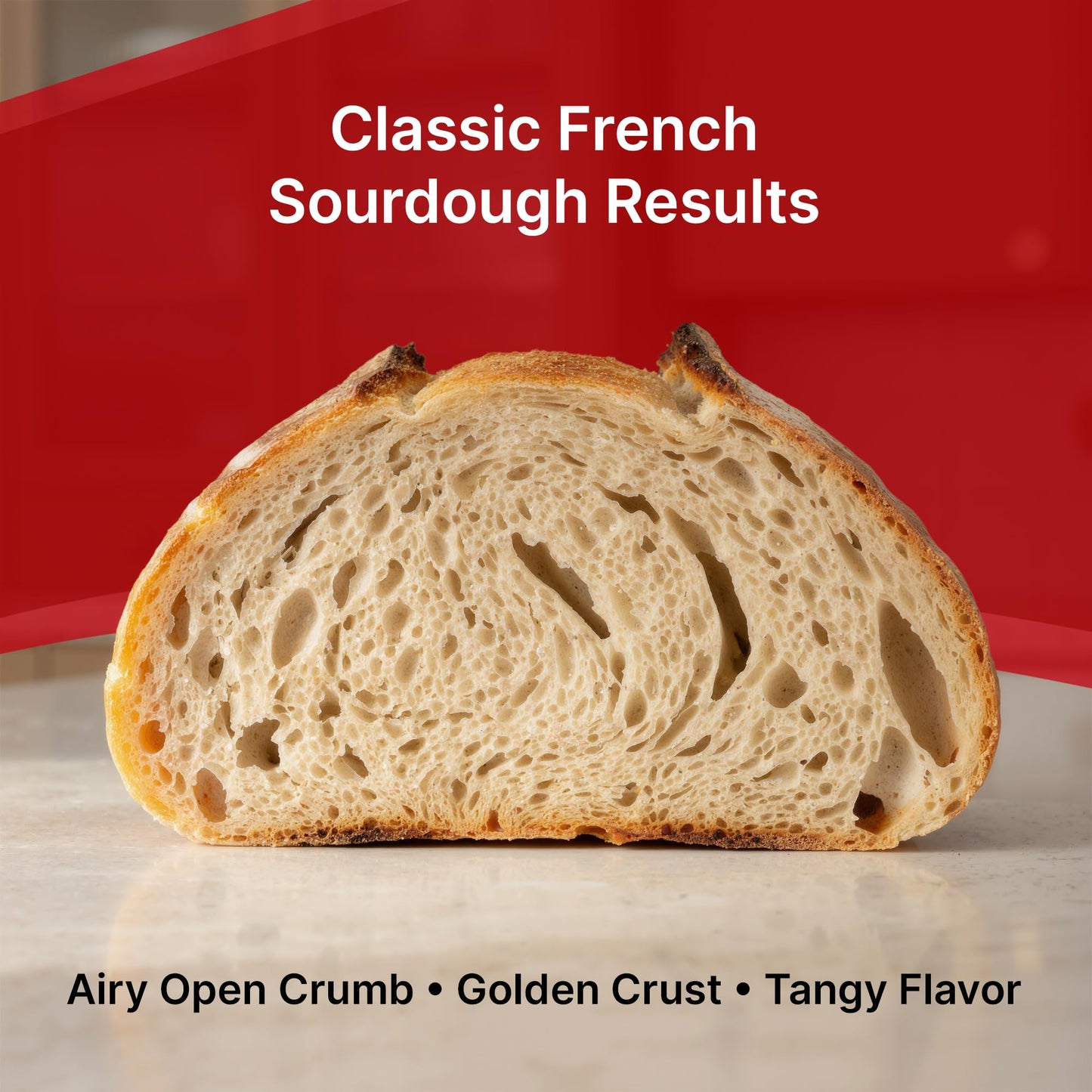 2 Pack Premium Sourdough Starter - French Style Heirloom Dehydrated Sour Dough Starter Culture with Simple Activation Instructions for Homemade