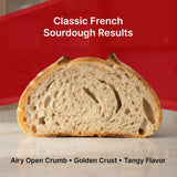 2 Pack Premium Sourdough Starter - French Style Heirloom Dehydrated Sour Dough Starter Culture with Simple Activation Instructions for Homemade