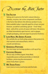 THE MATE FACTOR Lemon Ginger, 20 Count